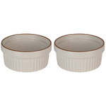 Veselă din porțelan din 2 piese, 290 ml