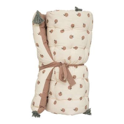 Saltea pentru copii VILLAGE, cu ciucuri, 60 x 120 cm