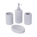 Set accesorii baie ceramica, 4 bucati