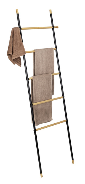 Suport pentru prosoape, scară din bambus, Loft, WENKO