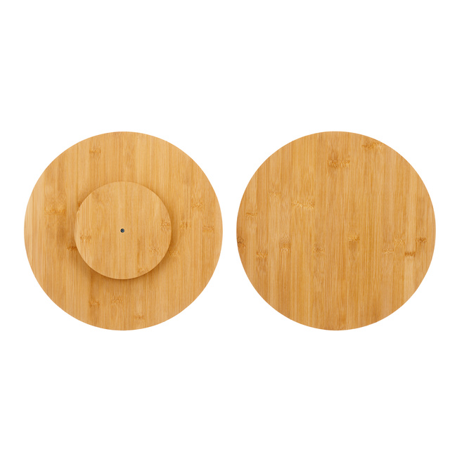 Farfurie din bambus pentru gustări ORVA, 15 x 30 x 1,6 cm