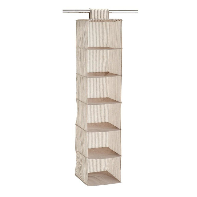 Organizator haine cu 6 compartimente, dulap textil pliabil - 129 x 30 x 30 cm, ZELLER