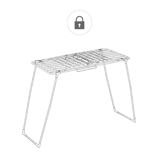 Uscător telescopic pentru rufe cu brațe extensibile, 200-260 cm, SVARTO