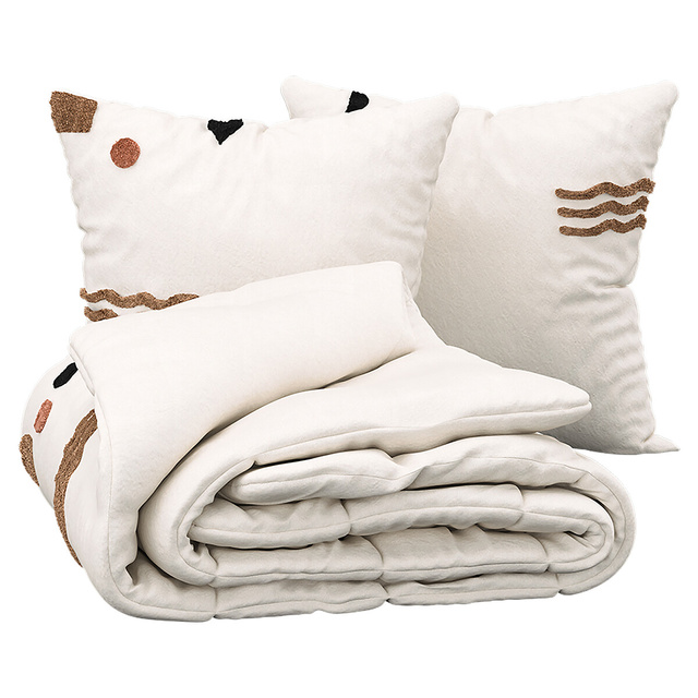 Set de cuvertură cu noduri Bli 240 x 220 cm