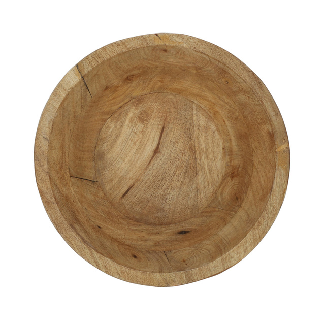 Castron din lemn, 30 x 30 x 10 cm