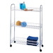 Raft de bucătărie pe roți - raft îngust pentru baie, 3 niveluri