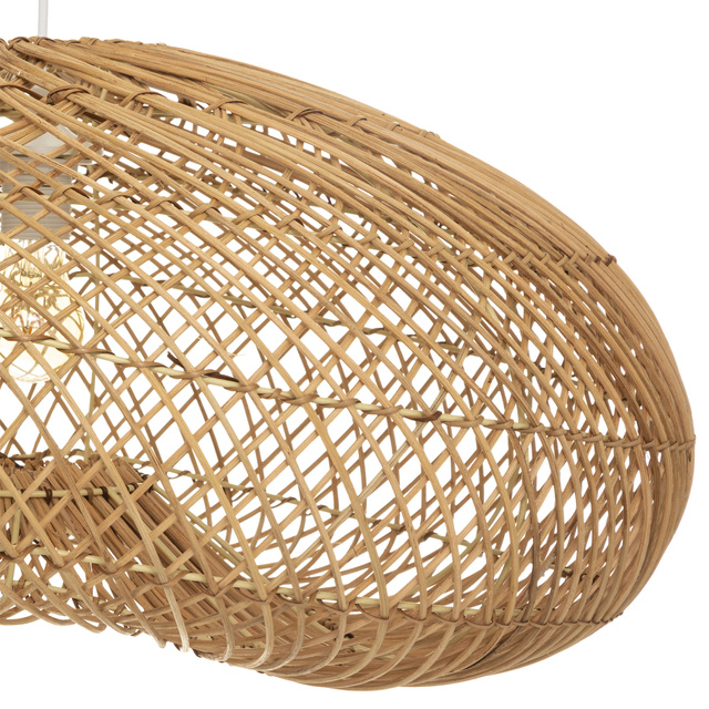Lampa de tava din rattan, 68 cm