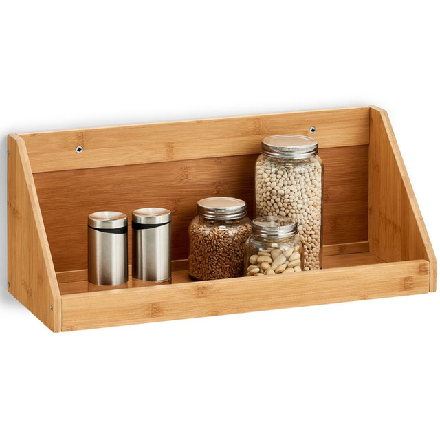 Raft de bucatarie BAMBOO pentru condimente, bambus, ZELLER