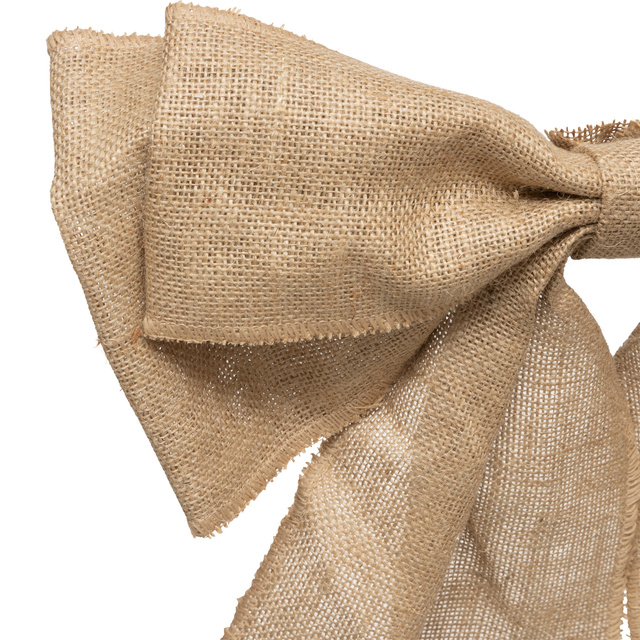 Fundita din iută, decor pentru brad, 40 x 46 cm