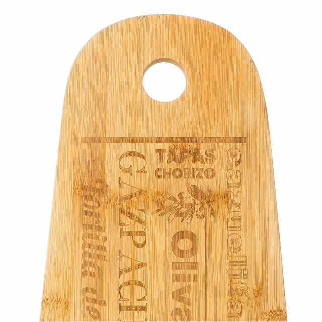 Tocator din bambus , 45x19.7x1,2 cm, SECRET de GOURMET