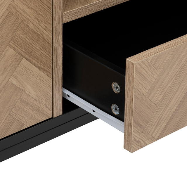 Comodă TV CHEVRONS, 120 x 40 x 45 cm