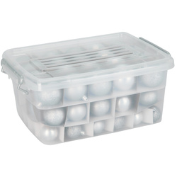 Set de globuri de Crăciun de dimensiuni diferite, 70 de bucăți.