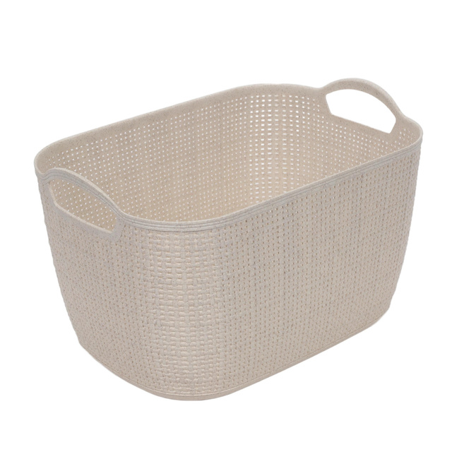 Coș de organizare din plastic, 35 x 24 x 21,5 cm