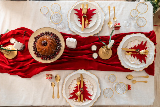 Fata de masa din bumbac Lenea, 185 x 145 cm