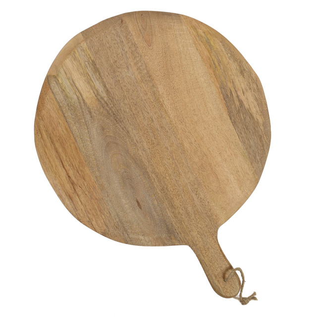 Masa rotunda de servire din lemn de mango, Ø 47 cm