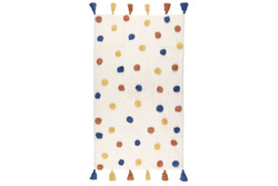 Covor din bumbac cu modele de camioane, 70 x 120 cm