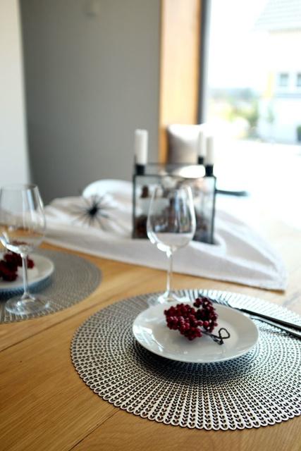 Suport farfurie, Argintiu, 41cm, Zeller