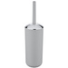 Recipient pentru perie BRASIL + perie WC, WENKO, gri