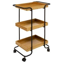 Carucior de baie pe roti, 3 niveluri