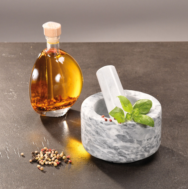 Mojar de bucătărie, marmură, Ø 16 cm, Kesper