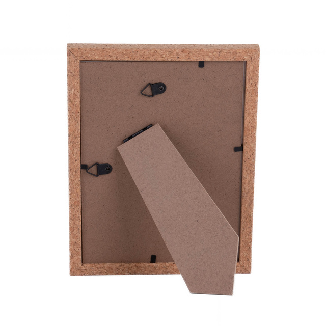 Ramă foto, din plută, 14,5 x 1,8 x 19,5 cm