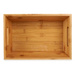 Organizator fructe din bambus, 22 x 33 x 10 cm