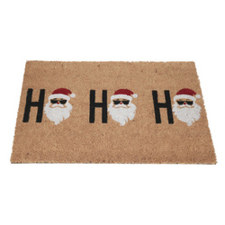 Covoare din fibră de nucă de cocos 59x39 cm, Moș Crăciun, model 3