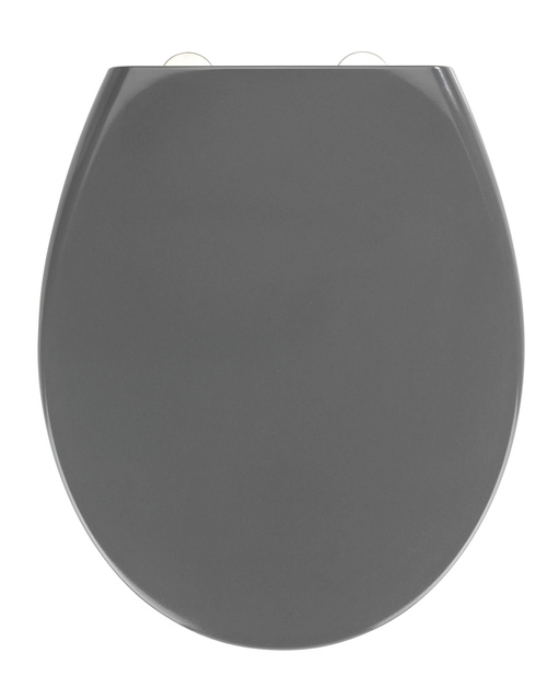 Capacul de toaletă Samos, Easy Close, WENKO, gri închis