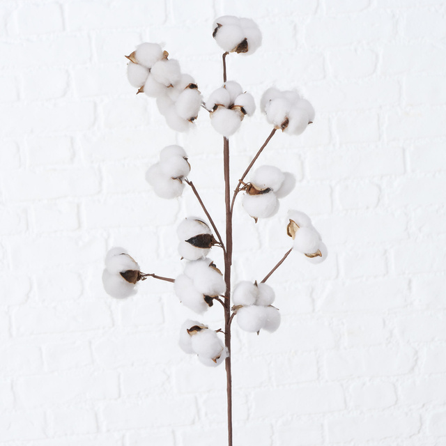 Ramura artificiala din bumbac, 68 cm