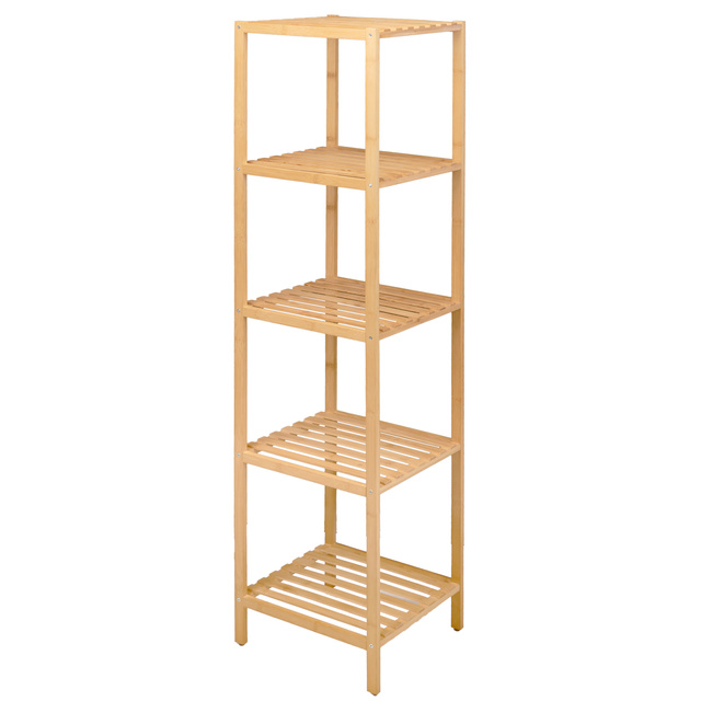 Raft din bambus BAMY, 32 x 33 x 108 cm