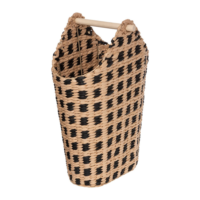 Suport pentru hârtie igienică cu suport de rezervă 2-în-1, din bambus