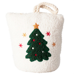 Opritor pentru ușă cu model sărbătoresc, brad de Crăciun