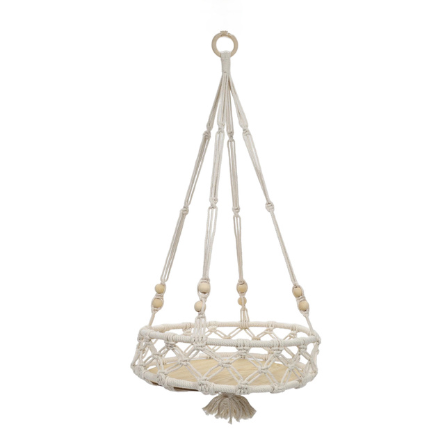 Suport pentru plante suspendat MAKRAMA, Ø 65 cm