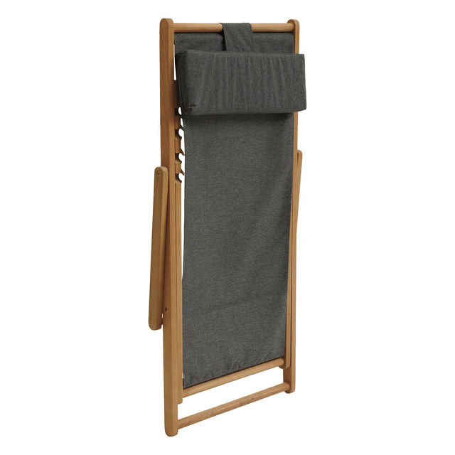 Sezlong din lemn de eucalipt MAHINI