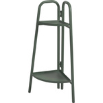 Coltar metalic de flori, 2 niveluri, 70 cm