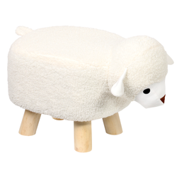 Taburet pentru copii cu motiv animal, înălțime 25 cm