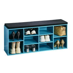 Dulap pentru 10 perechi de pantofi, cu sezut, 103,5 x 48 cm