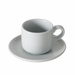 ceașcă și farfurie BERGEN, înălțime 5,5 cm