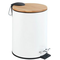 Coș de baie TORTONA, Easy Close, 3 L, alb mat, WENKO