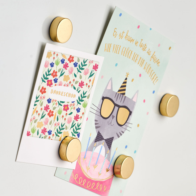 Set magneti, 4 bucati, Ø 2,3 cm