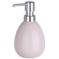 Dispenser sapun lichid Polaris, Roz, 370 ml, Wenko