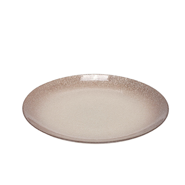 Farfurie plată din sticlă BERYT, Ø 32 cm