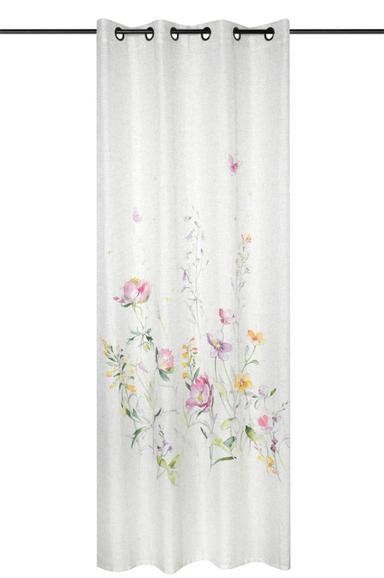 Perdele pentru geam cu efect de in, RITA, 135 x 260 cm