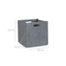 Coș de depozitare, pătrat, din fetru - recipient de 33 l, ZELLER, gri