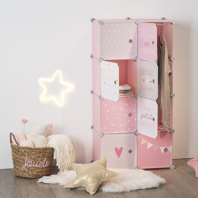 Dulap pentru camera copiilor, 64 x 31 x 124 cm