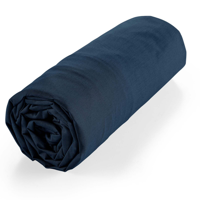 Cearceaf dublu din bumbac organic, BIOLINA, 140 x 190 cm