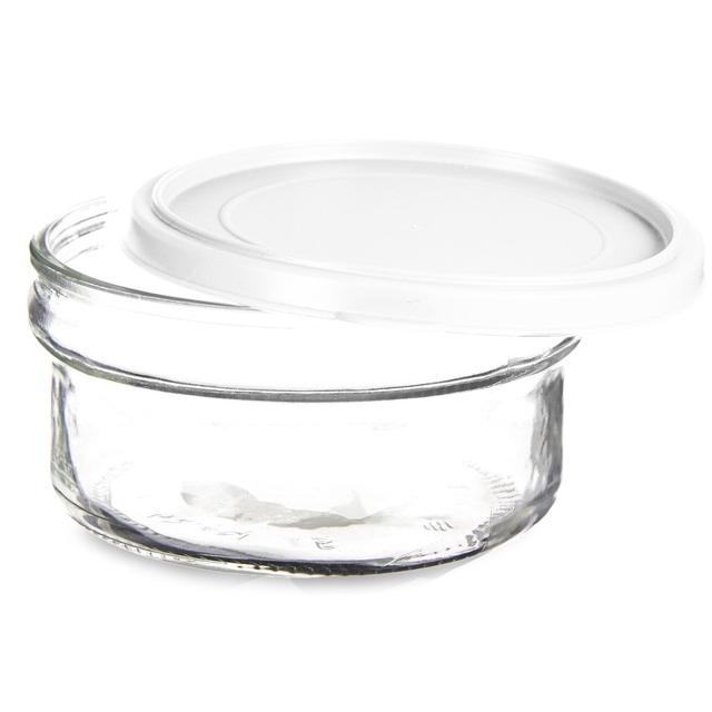 Cutie pentru prânz din sticlă cu capac