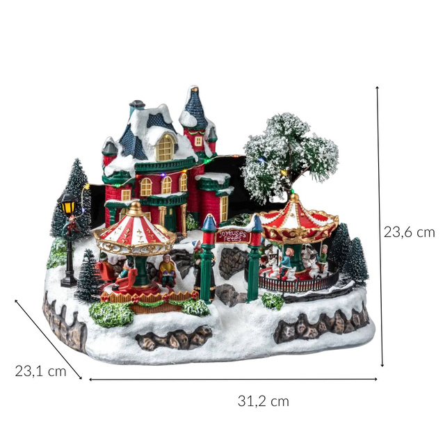 Figurina de Crăciun, sat de Crăciun