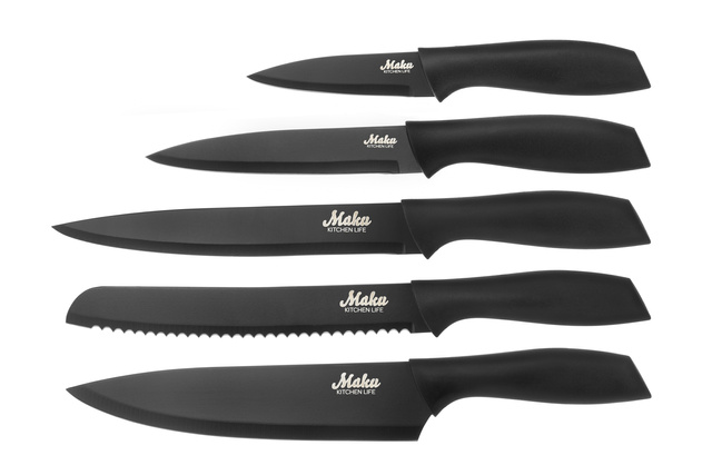 Cuțite din oțel inoxidabil, set de 5.