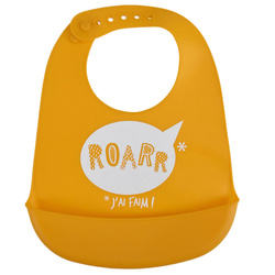 Bavetica din silicon cu buzunar